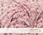 Preview: Baumwollstoff Rosa mit pinken Blumen Print