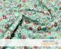 Preview: Baumwollstoff Mint mit bunten Blumen Print